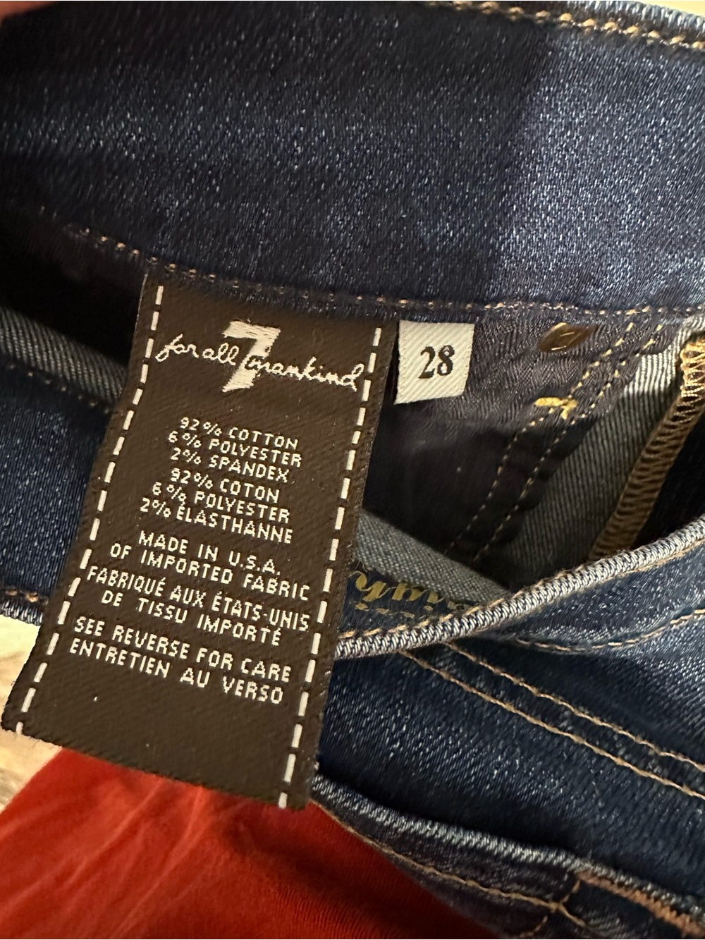 7 for all mankind jeans - Picture 6 of 6